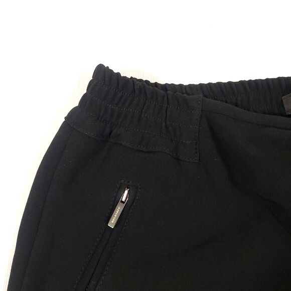 Belstaff England Dress Pants US 6 Black Stretch Front Crease Zipper Pocket UK 38 - Picture 5 of 11